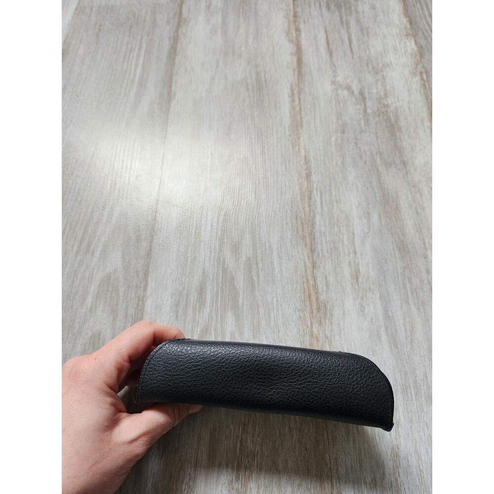 Ray-Ban Chromance Black Semi Hard Sunglasses Case ONLY Textured Snap Closure EUC - Picture 8 of 11